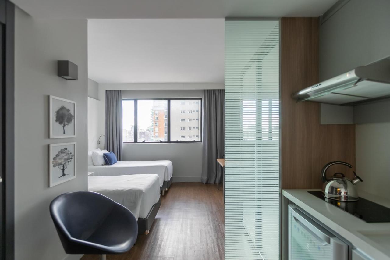 Studio Premium Batel Twin - Hsb001 Apartment Куритиба Екстериор снимка